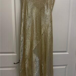 Banana Republic Cream Sequin Maxi Skirt Size XL